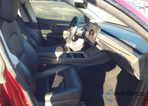 2024 Tesla Model Y Long Range Dual Motor All-Wheel Drive/Rwd from USA, damaged, VIN 7SAYGDEDXRF108046